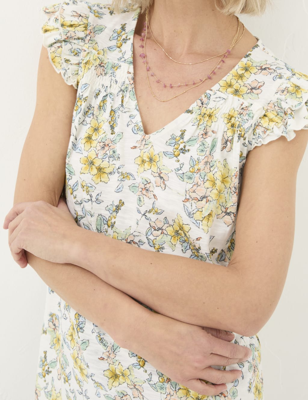Floral Ruffle Tunic 5 of 6