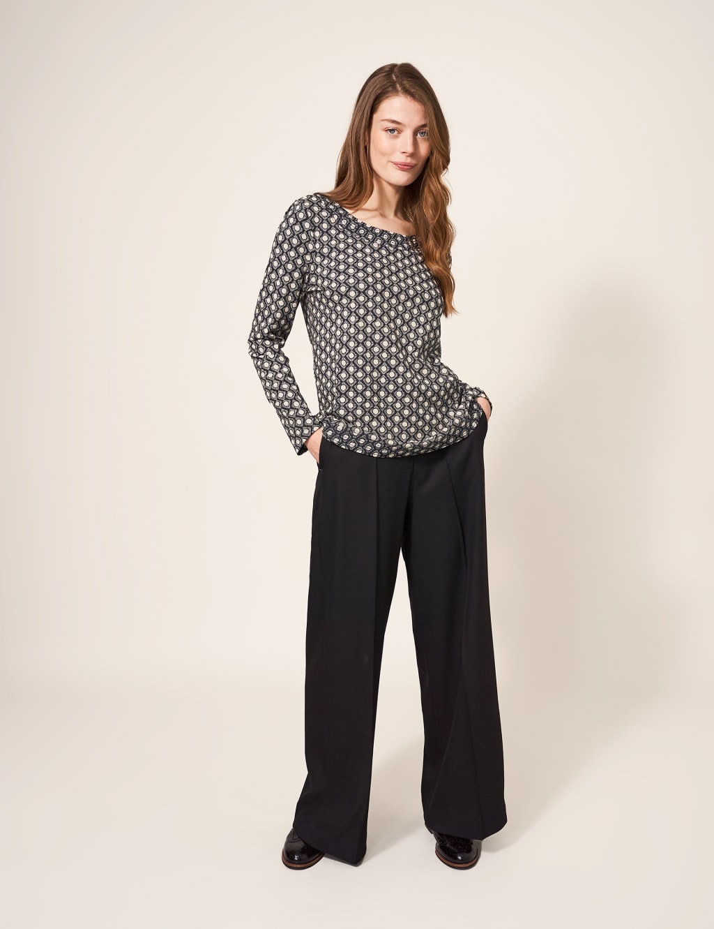 Pure Cotton Geometric T-Shirt 3 of 6