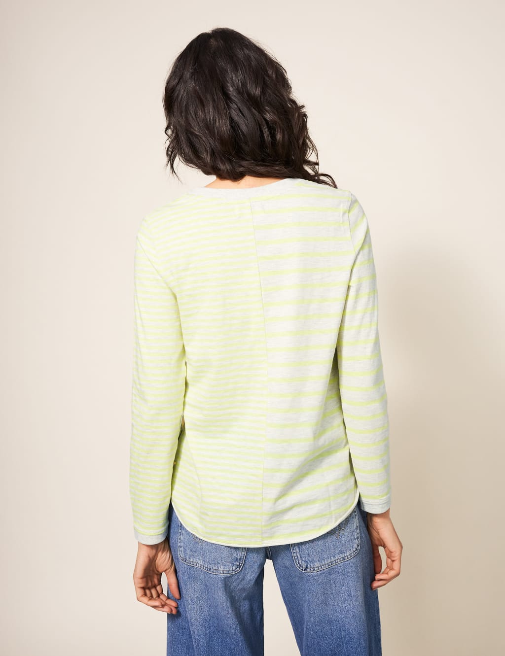 Pure Cotton Striped T-Shirt 4 of 5