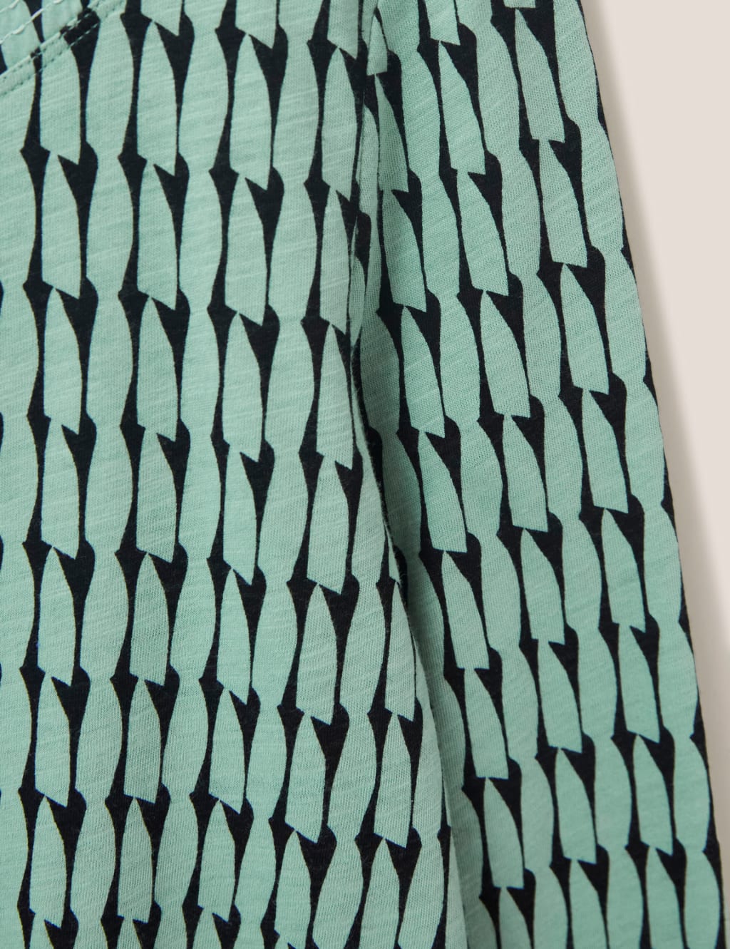 Pure Cotton Printed Relaxed T-Shirt 6 of 6