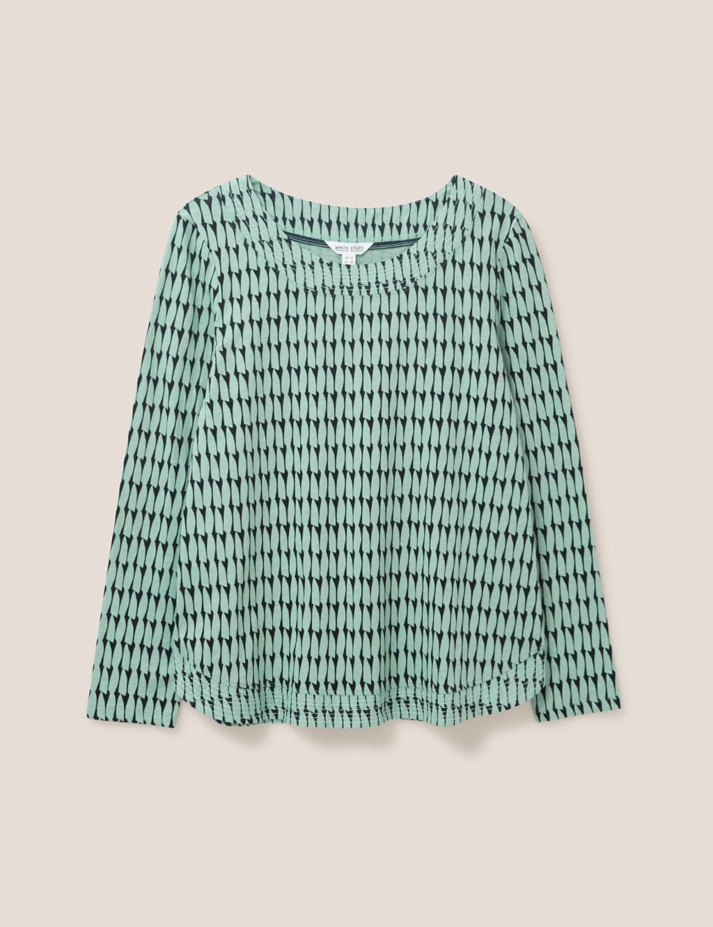 Pure Cotton Printed Relaxed T-Shirt 2 of 6