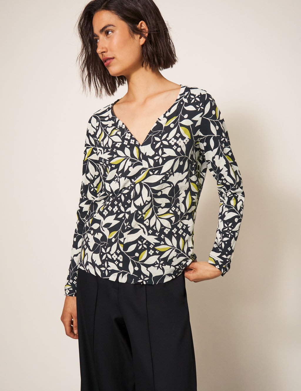 Pure Cotton Printed T-Shirt 1 of 5