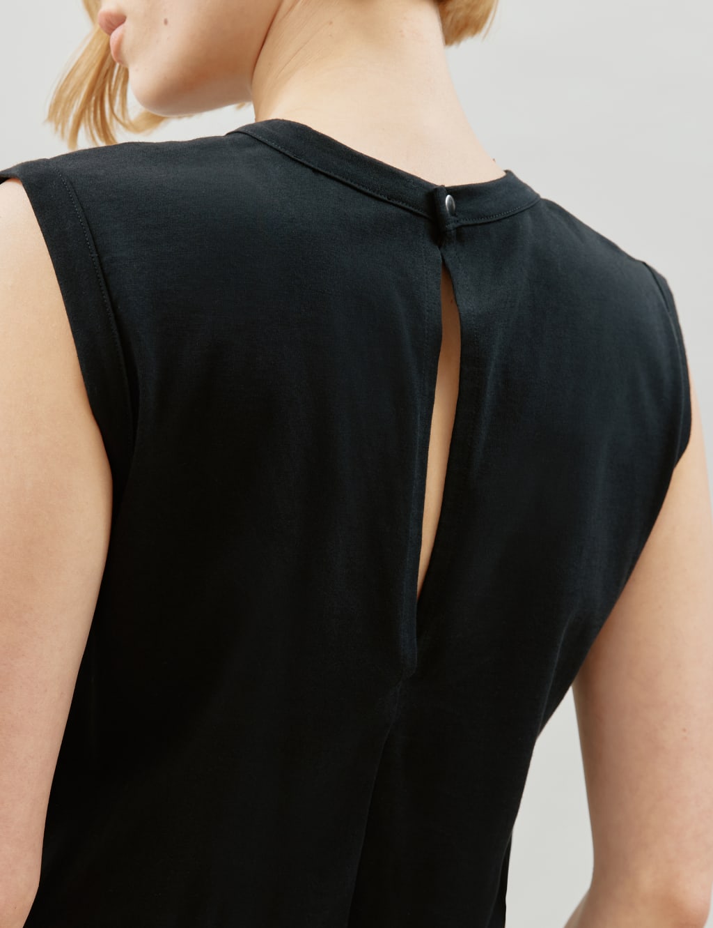 Pure Cotton Sleeveless Waisted Jumpsuit 5 of 5