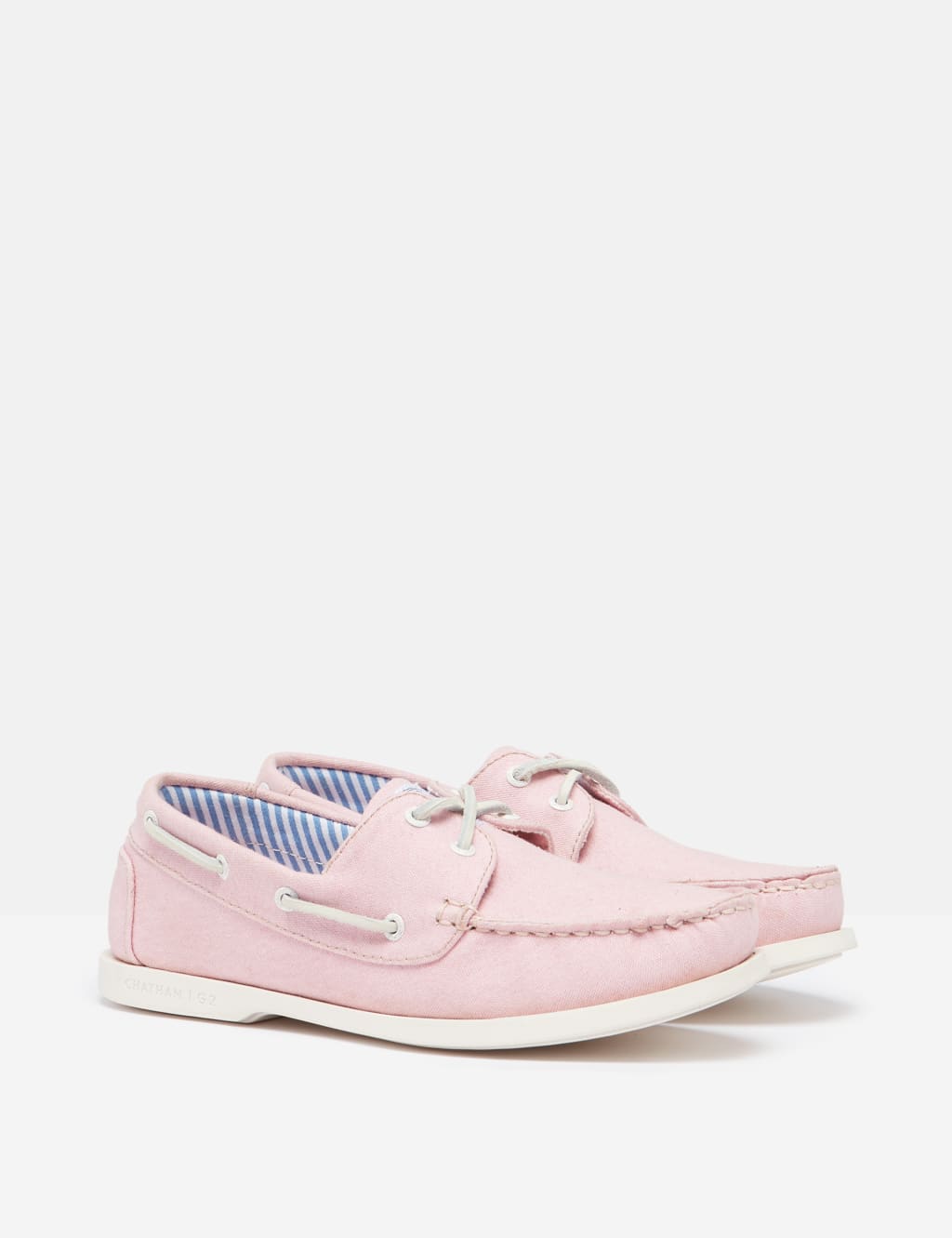 Canvas Lace Up Flat Boat Shoes 2 of 11