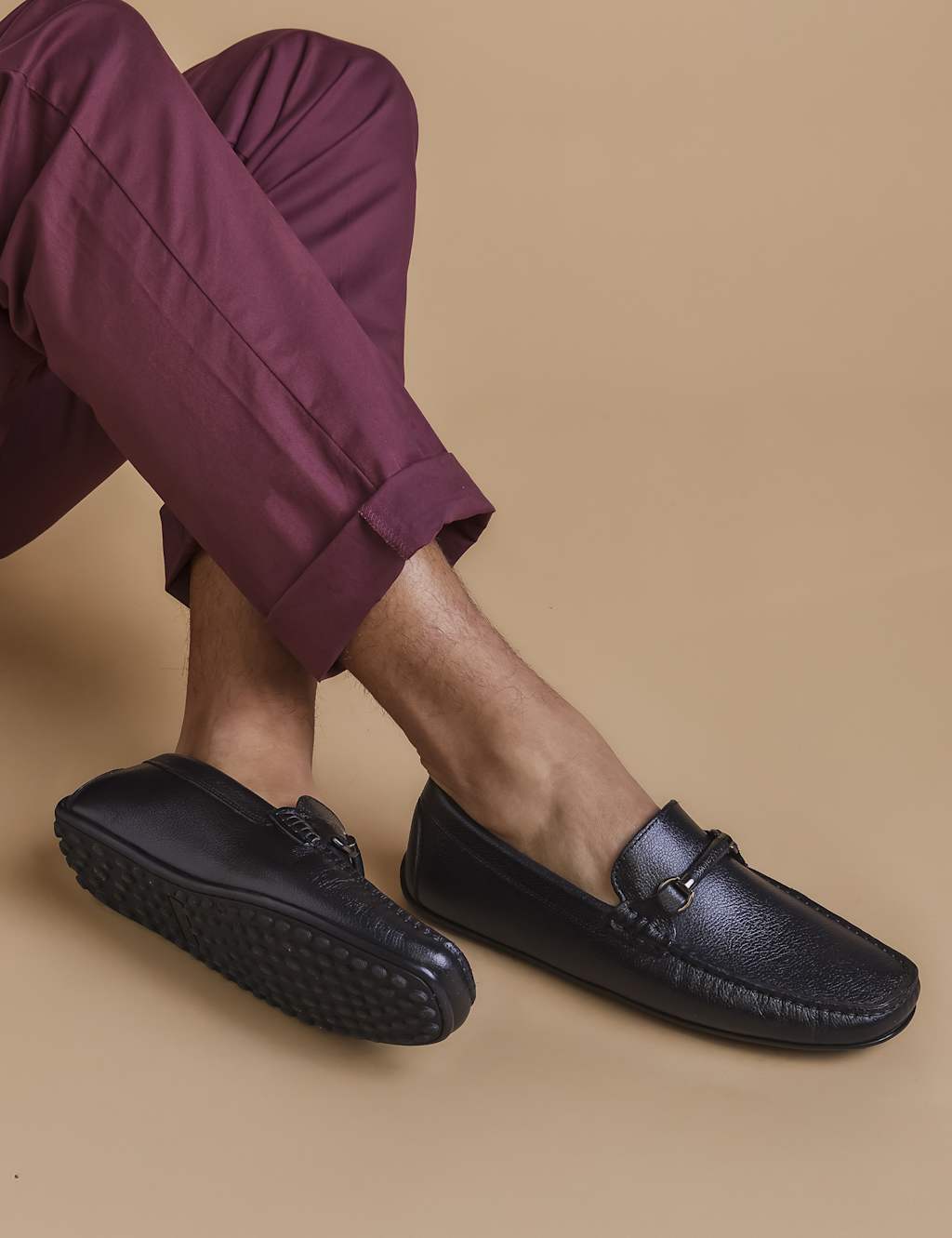 Leather Slip-On Loafers 5 of 8