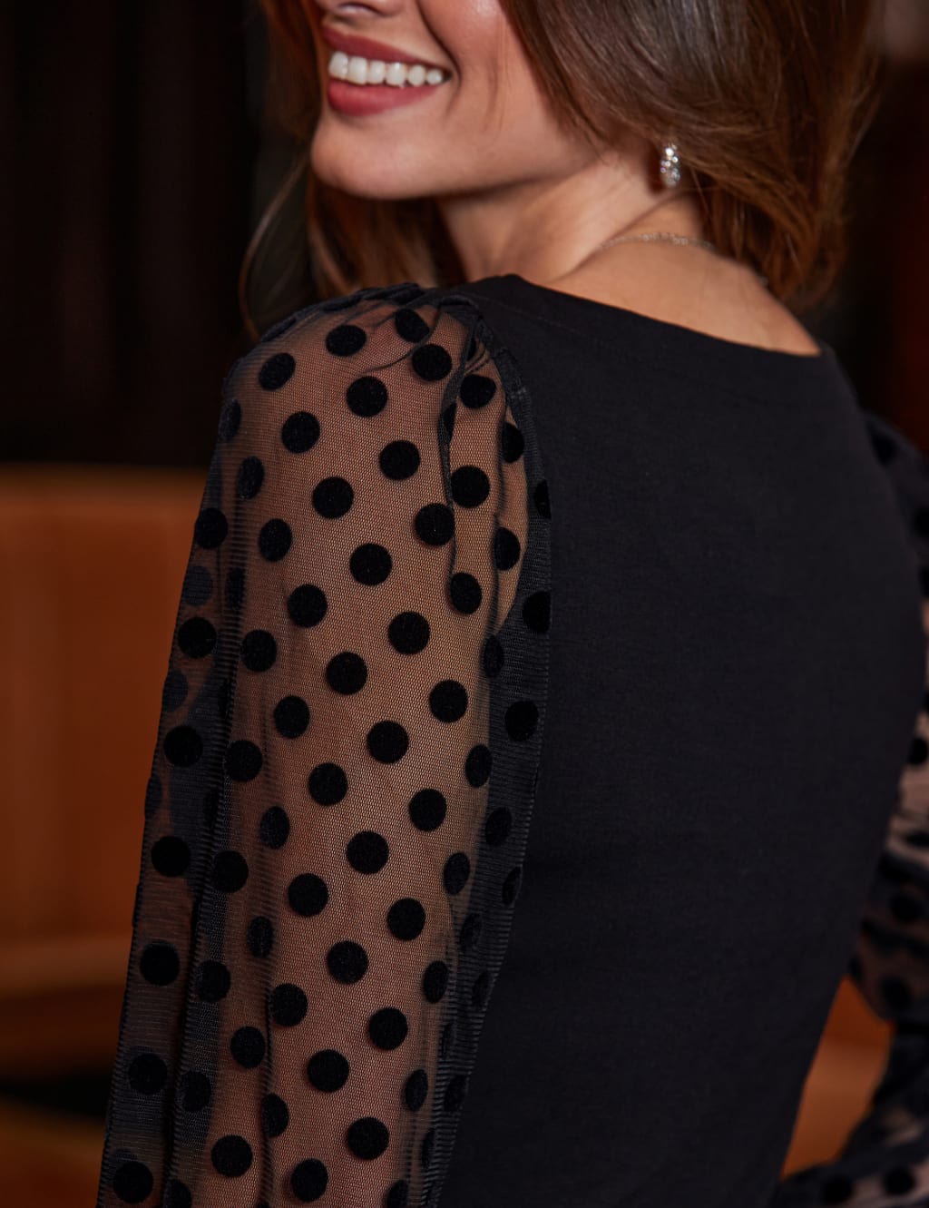 Jersey Polka Dot Top 3 of 5