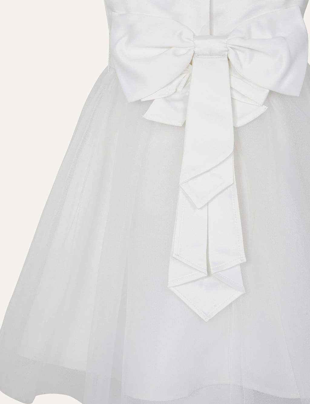 Satin Tulle Occasion Dress (0-3 Yrs) 3 of 3