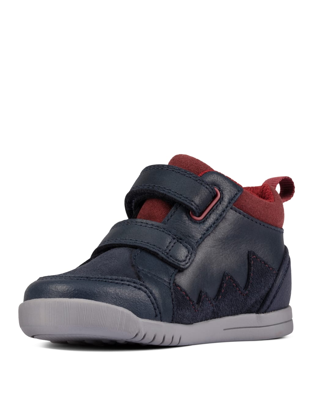 Baby Leather Riptape Ankle Boots 2 of 5