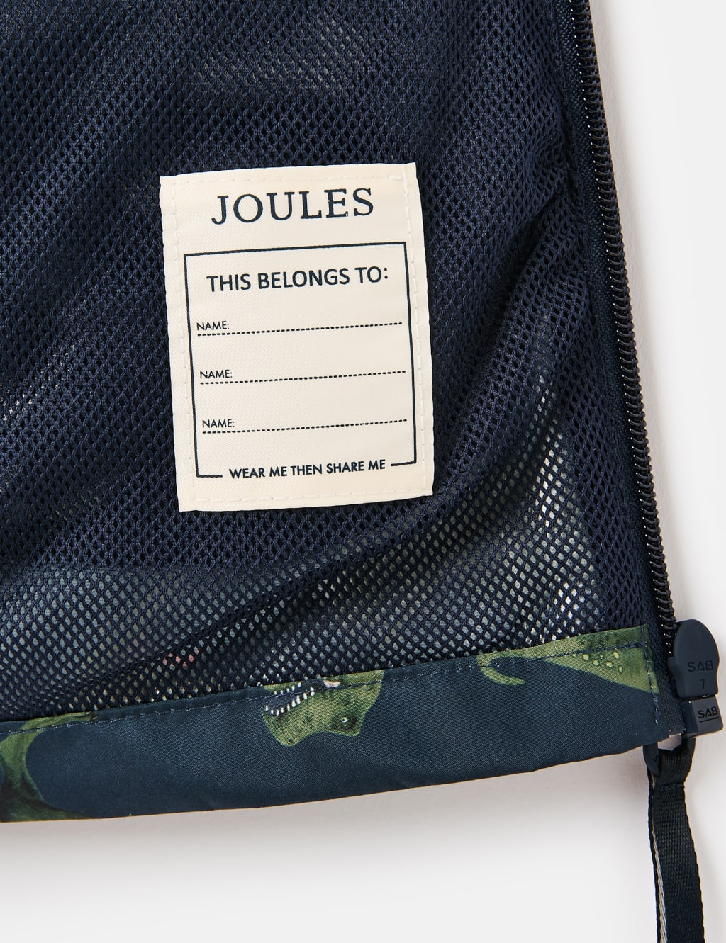 Dinosaur Hooded Packaway Raincoat 2 8 Yrs Joules M S