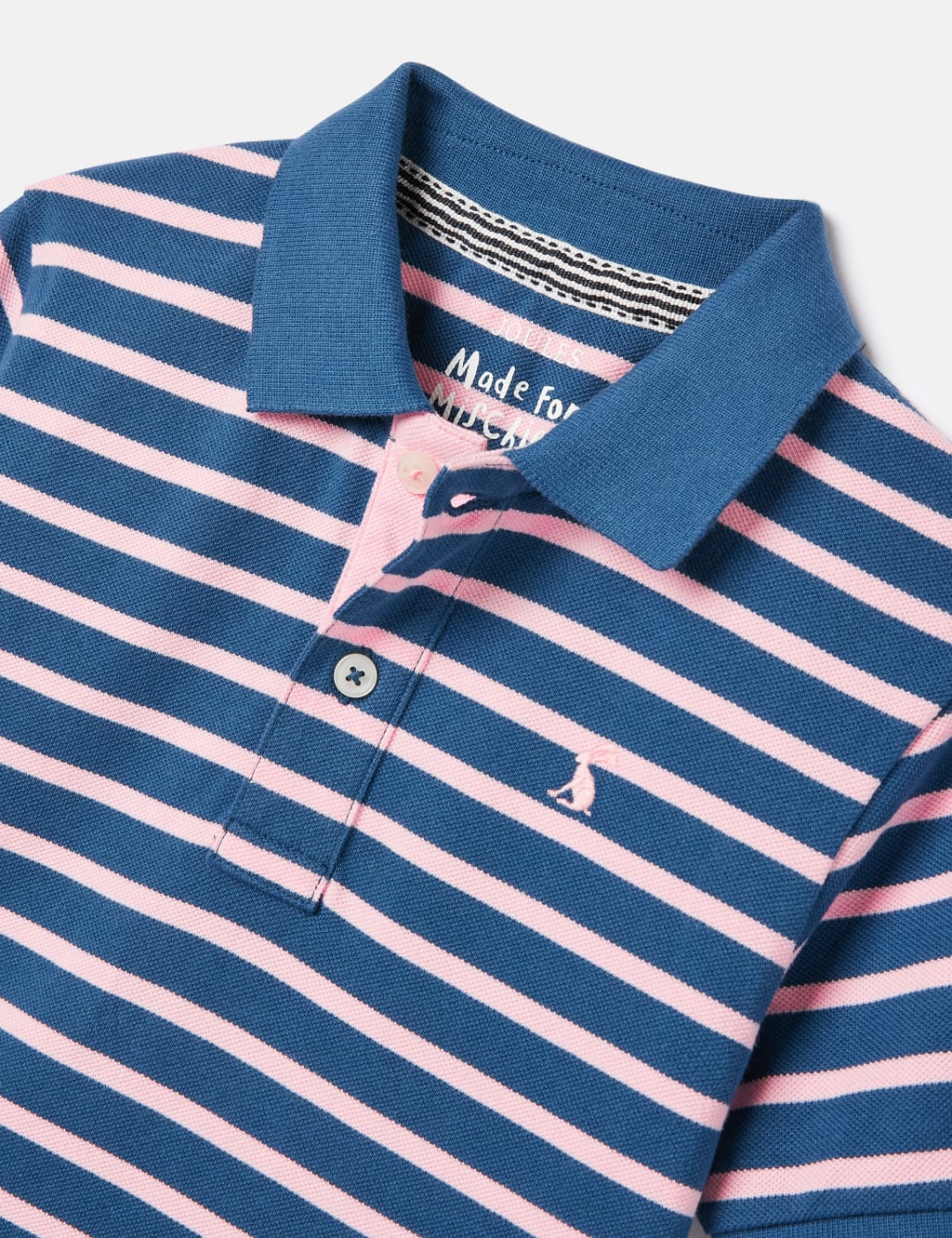 Pure Cotton Striped Polo Shirt (2-12 Yrs) 3 of 5