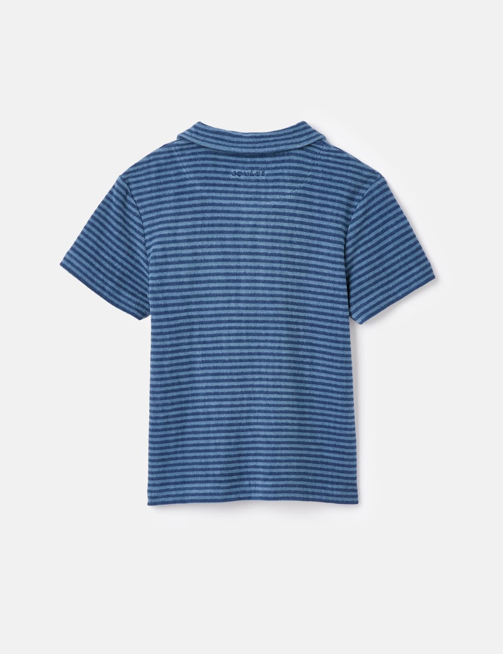 Pure Cotton Towelling Striped Polo Shirt (2-11 Yrs) 2 of 5