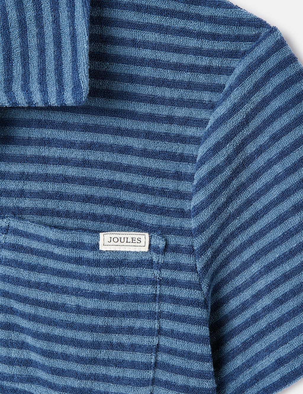 Pure Cotton Towelling Striped Polo Shirt (2-11 Yrs) 5 of 5
