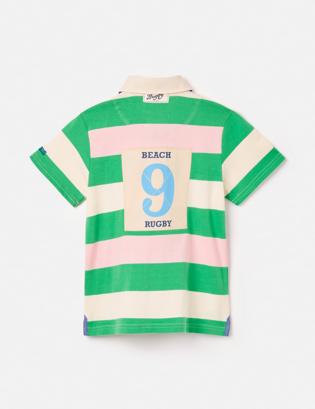 Pure Cotton Striped Embroidered Polo Shirt (2-10 Yrs) 2 of 6