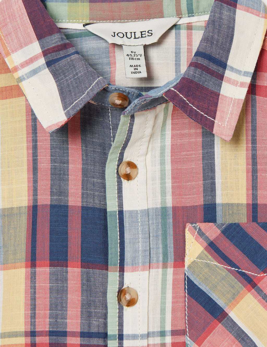 Pure Cotton Checked Shirt (2-12 Yrs) 3 of 4