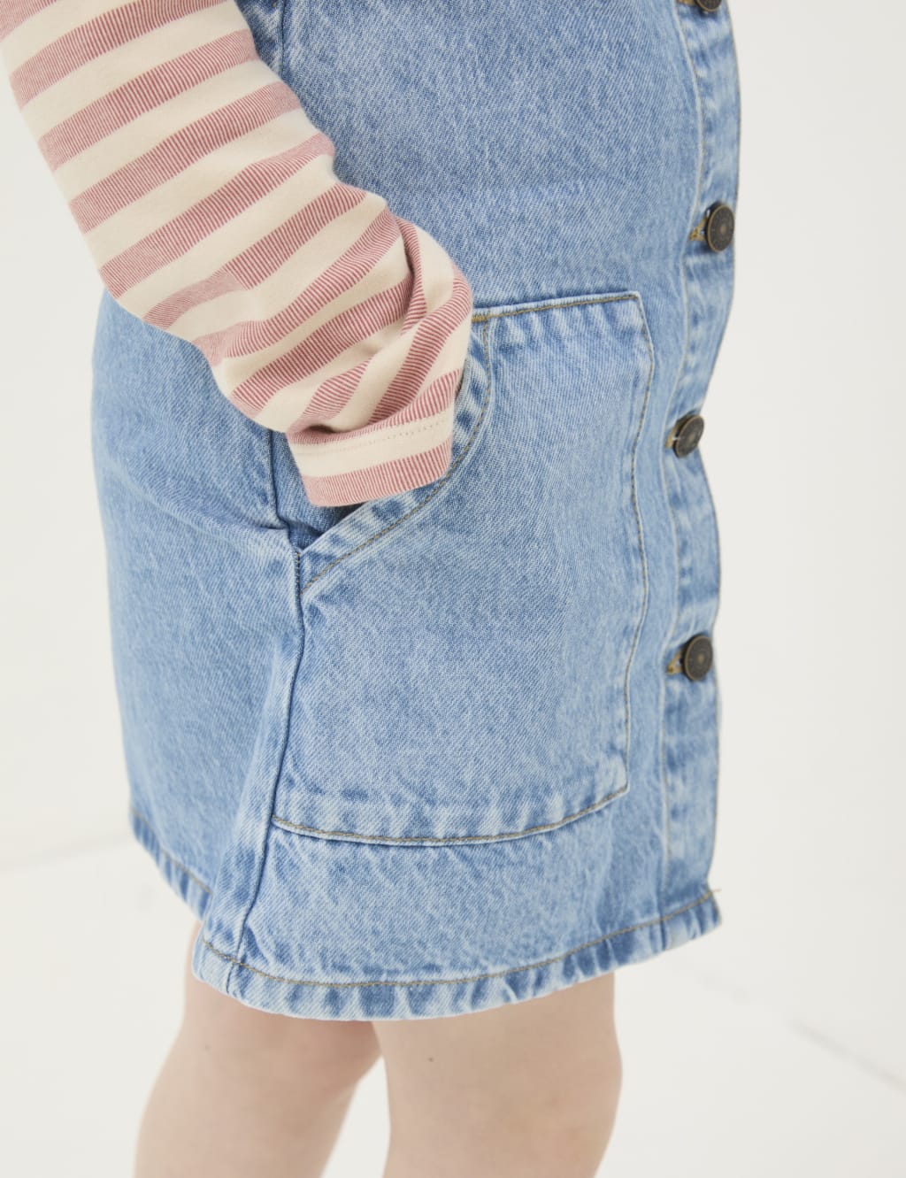 Fat face denim pinafore new arrivals