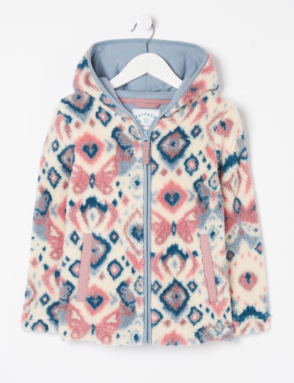 Fleece Geometric Hoodie (3-13 Yrs) 2 of 5
