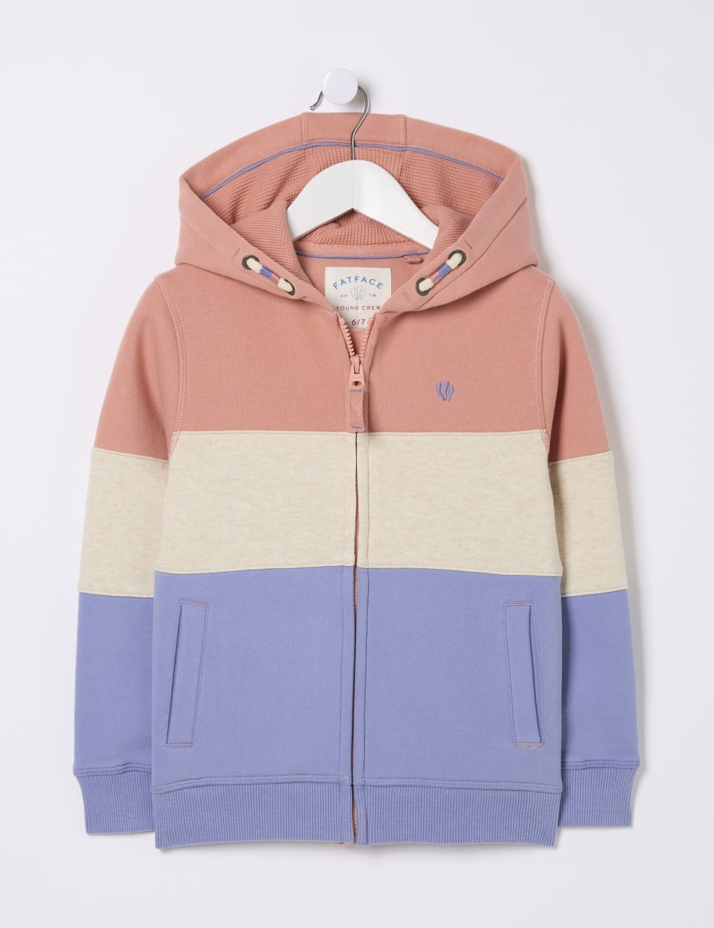 Cotton Rich Colourblock Hoodie (3-13 Yrs) 2 of 4