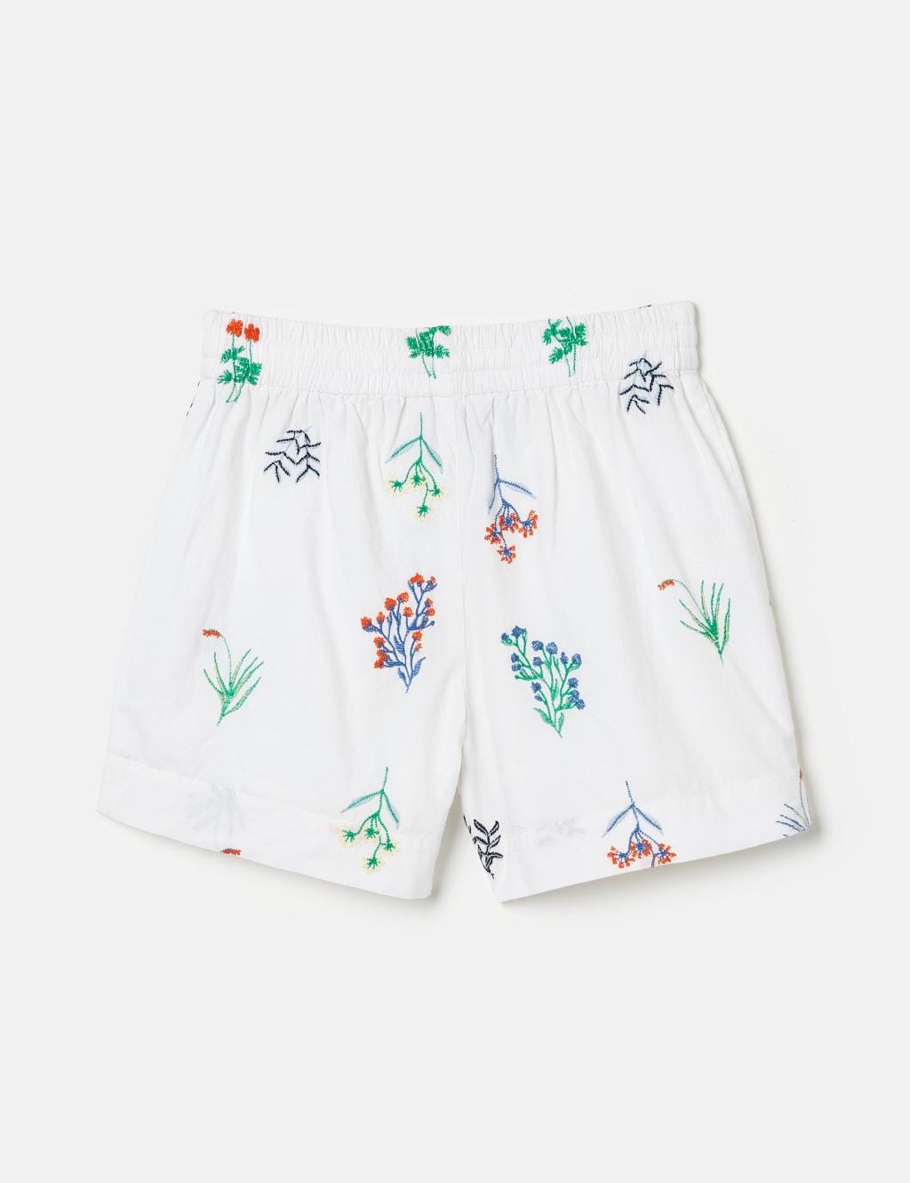 Pure Cotton Floral Shorts (2-12 Yrs) 2 of 5
