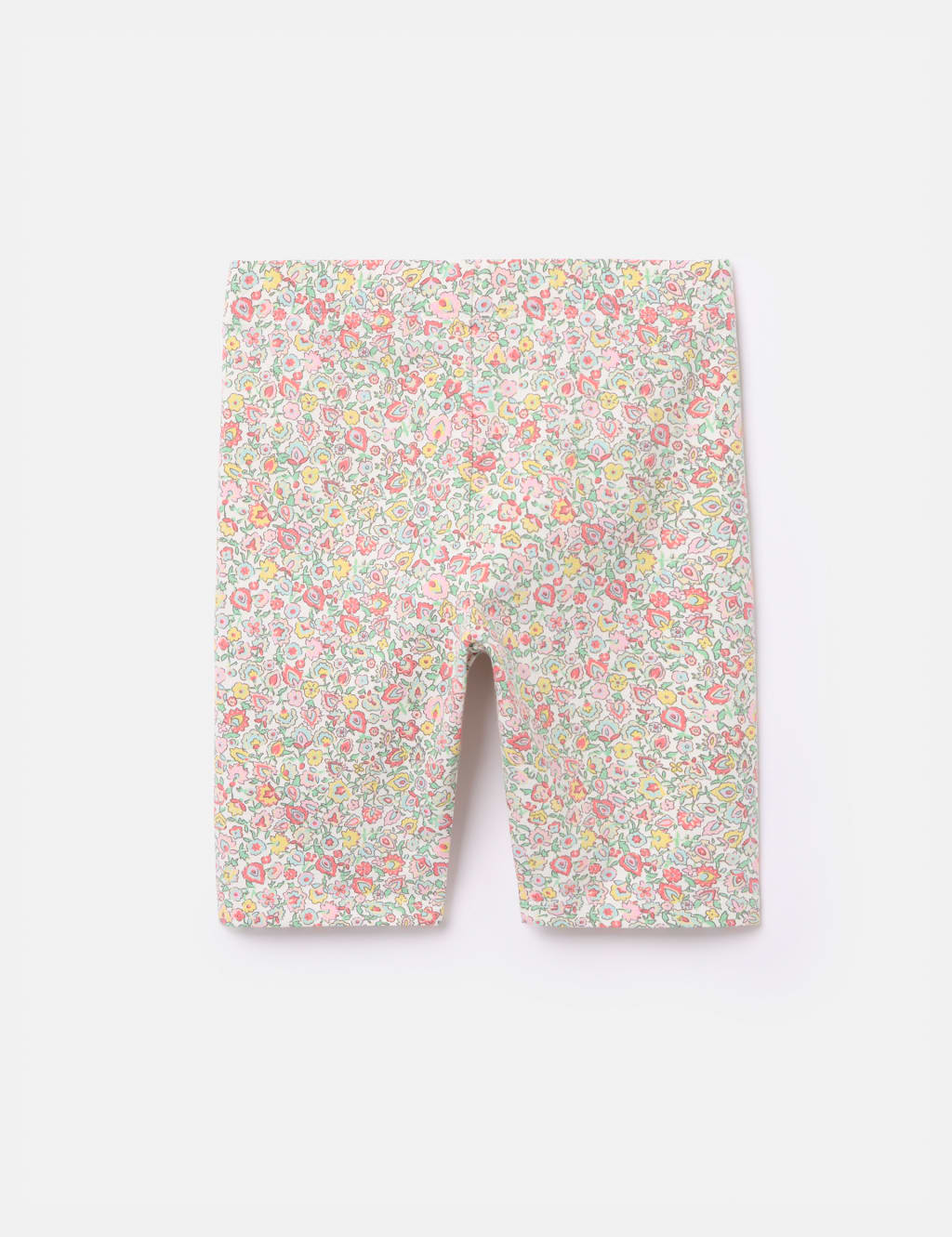Cotton Rich Floral Cycling Shorts 2 10 Yrs