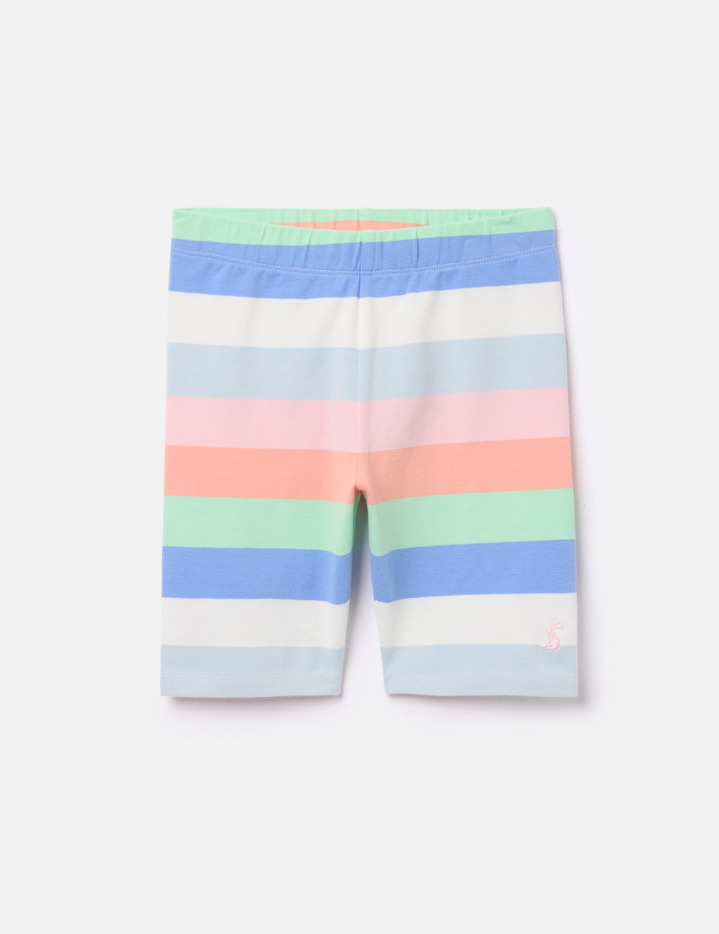 Cotton Rich Striped Cycling Shorts 2 10 Yrs