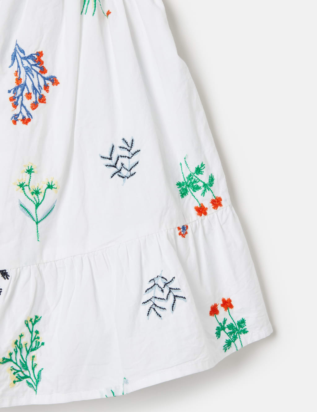 Pure Cotton Flower Embroidered Top (2-12 Yrs) 4 of 5