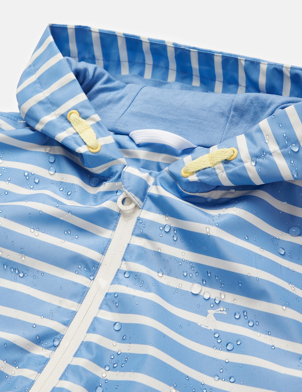 Striped Hooded Raincoat 2 10 Yrs Joules M S
