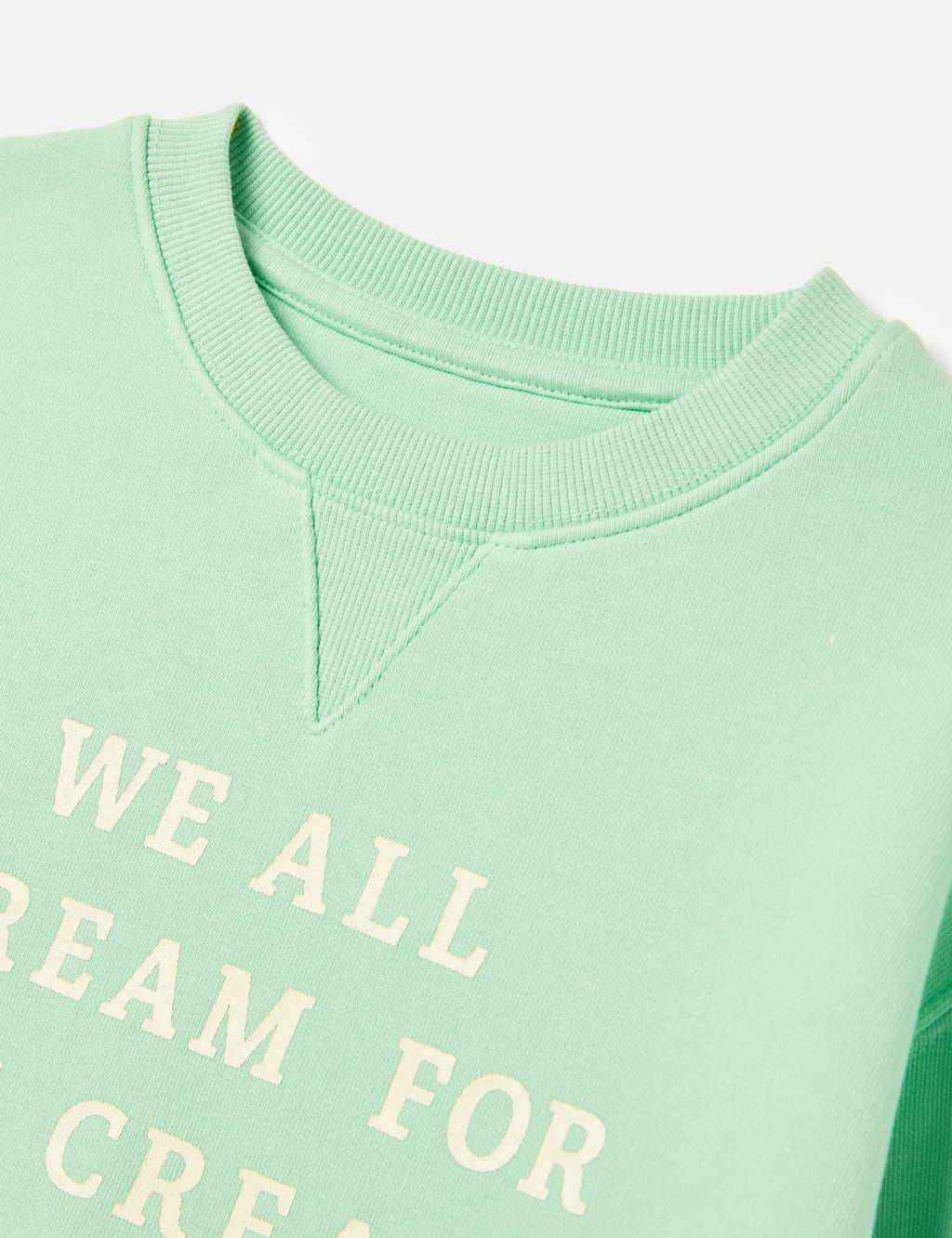 Cotton Rich Ice Cream Slogan Sweatshirt 2 10 Yrs