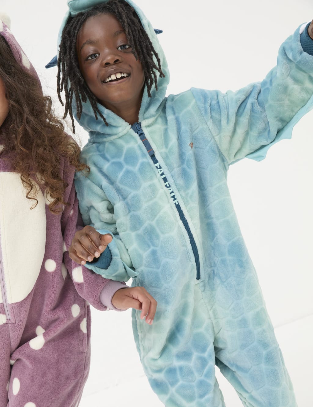 Fleece Dragon Onesie 3 13 Yrs FatFace M S