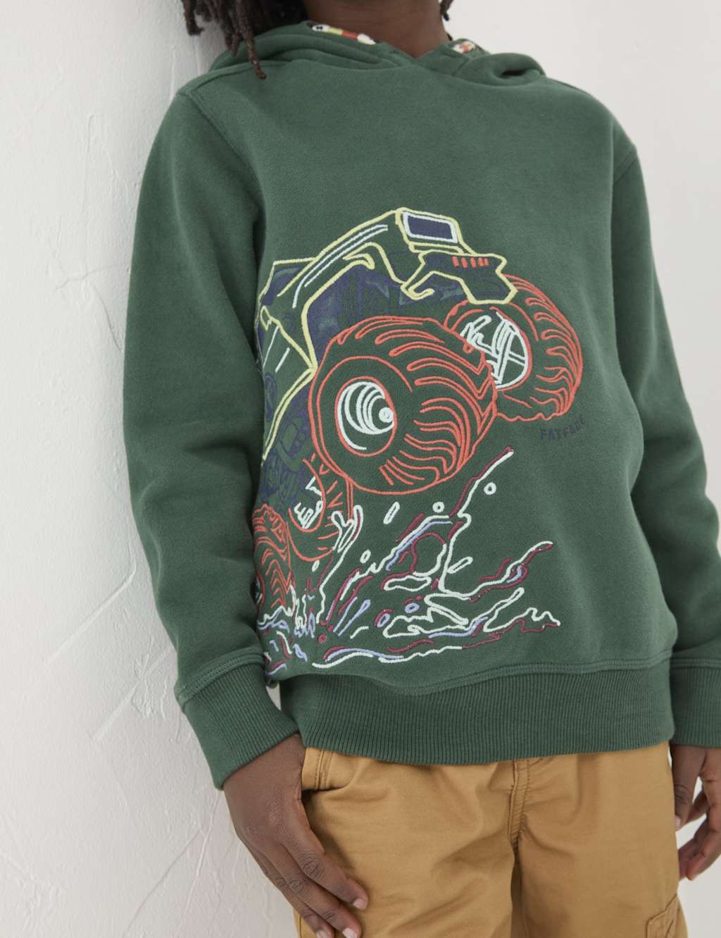 Cotton Blend Print Hoodie (3-13 Yrs) 4 of 6