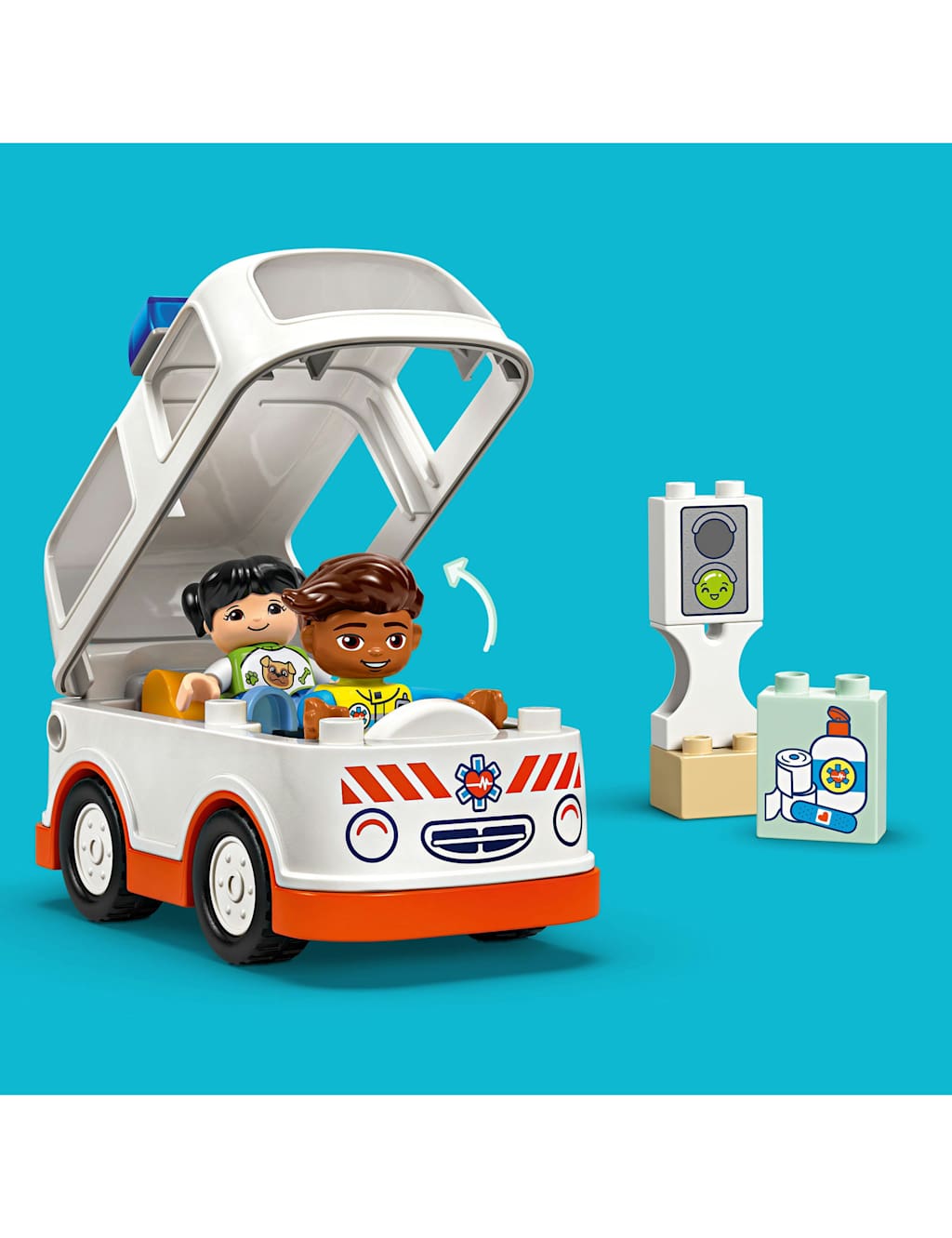 LEGO® DUPLO Ambulance & Driver Educational Toys 10447  (2+ Yrs) 2 of 6