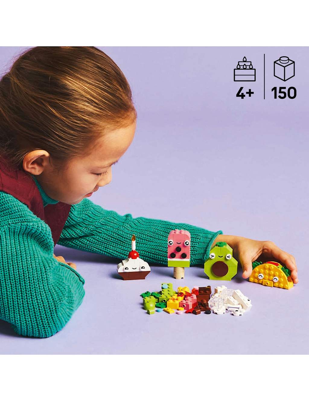 LEGO® Classic Creative Food Friends Toy Playset 11039  (4+ Yrs) 5 of 6