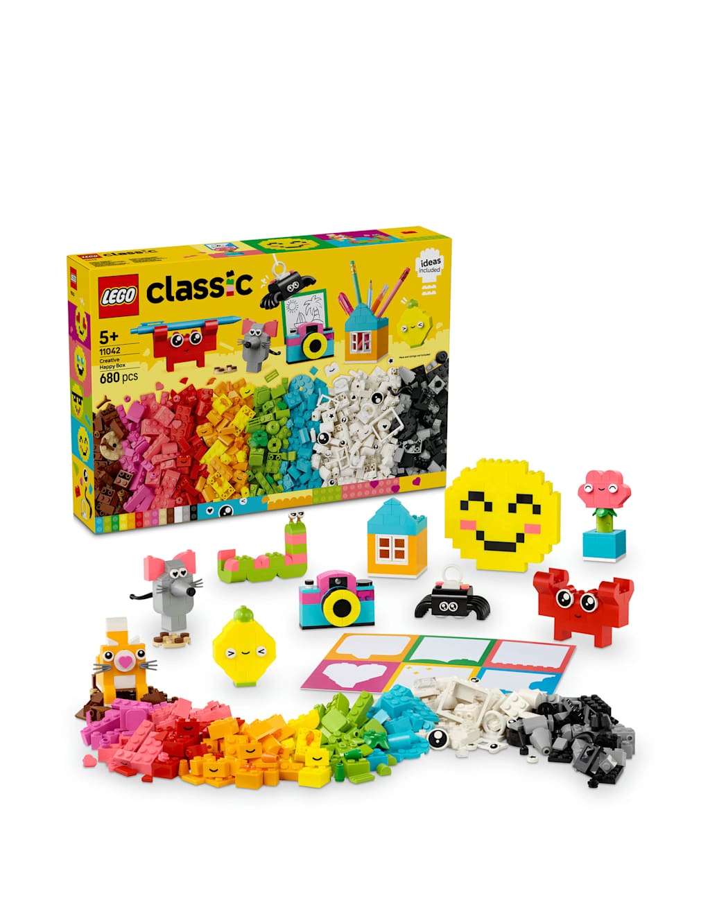 LEGO® Classic Creative Happy Box Building Toys 11042  (5+ Yrs) 1 of 6