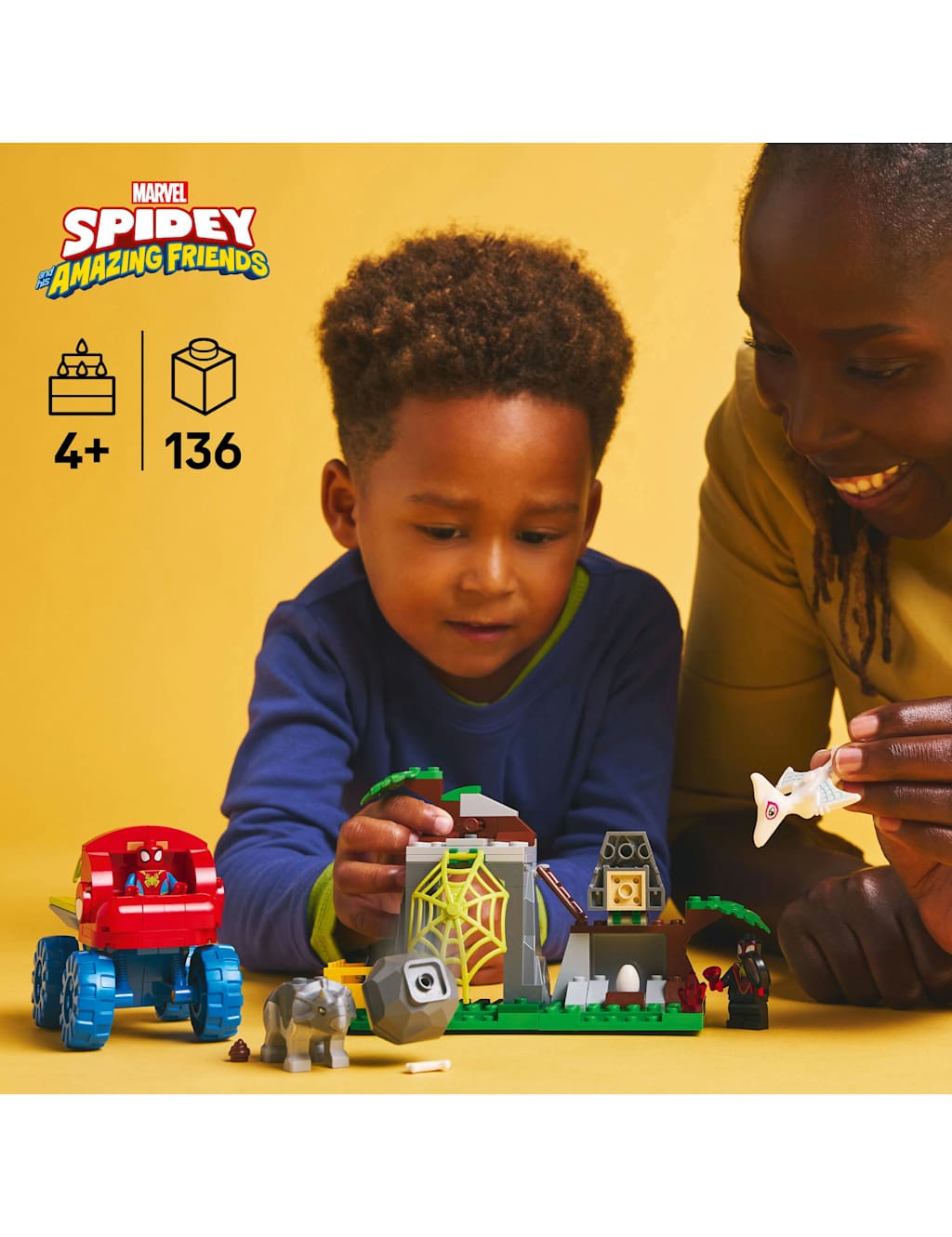LEGO® Marvel Spidey And His Amazing Friends Team Spidey Dino Crawler Rescue 11199 (4+ Yrs) 4 of 6