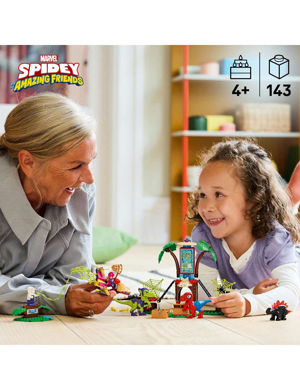LEGO® Marvel Spidey And His Amazing Friends Spidey and Gobby’s Raptor Battle at Tree House HQ  11200 (4+ Yrs) 4 of 6