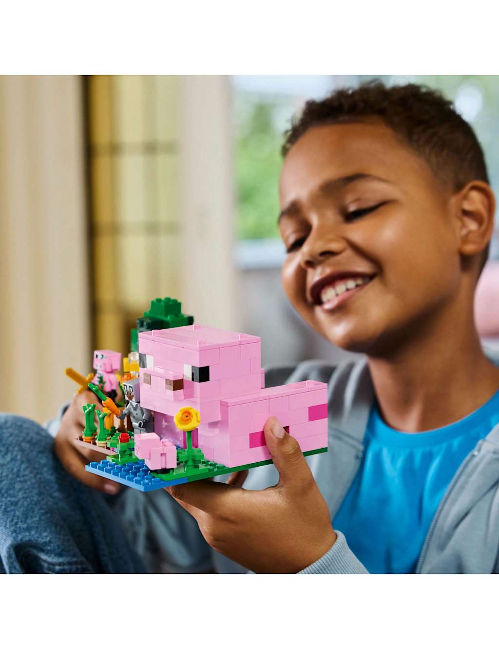 LEGO® Minecraft The Baby Pig House Toy for Kids (7+ Yrs) 2 of 6