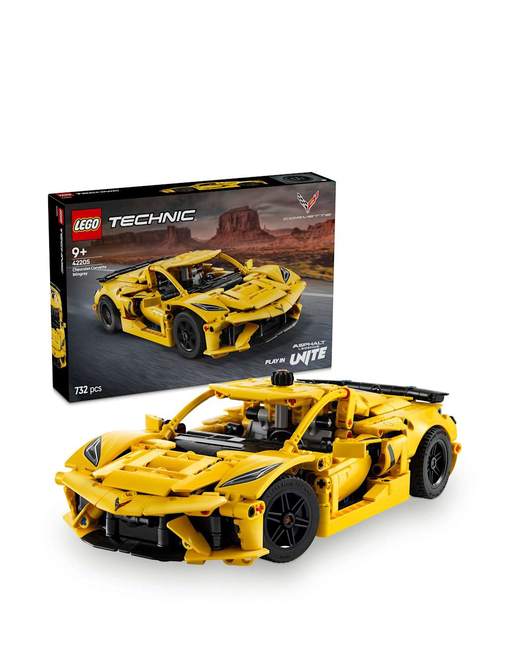 LEGO® Technic Chevrolet Corvette Stingray Set 42205 (9+ Yrs) 1 of 6