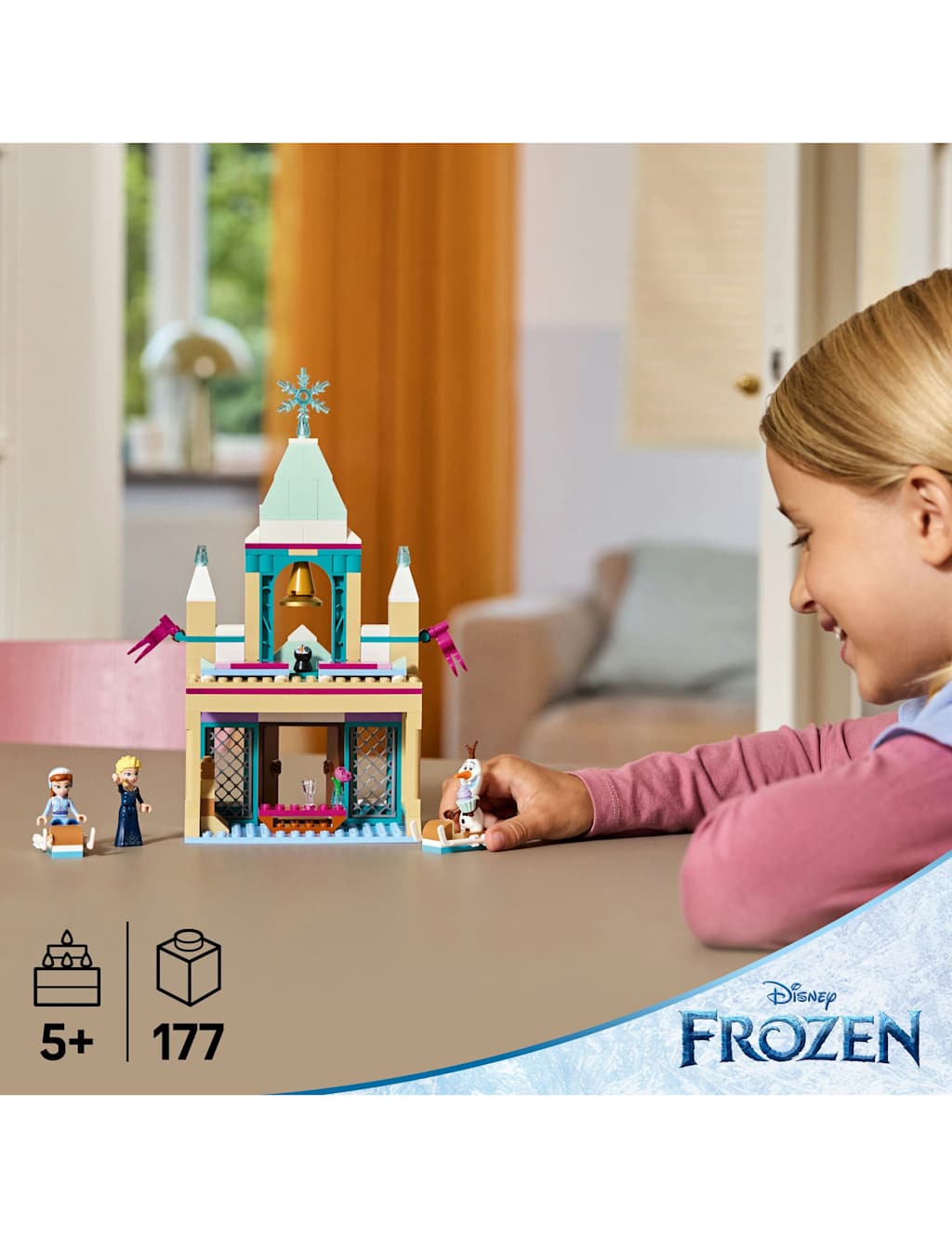 LEGO® ǀ Disney Arendelle Frozen Castle Set 43265 (5+ Yrs) 5 of 6