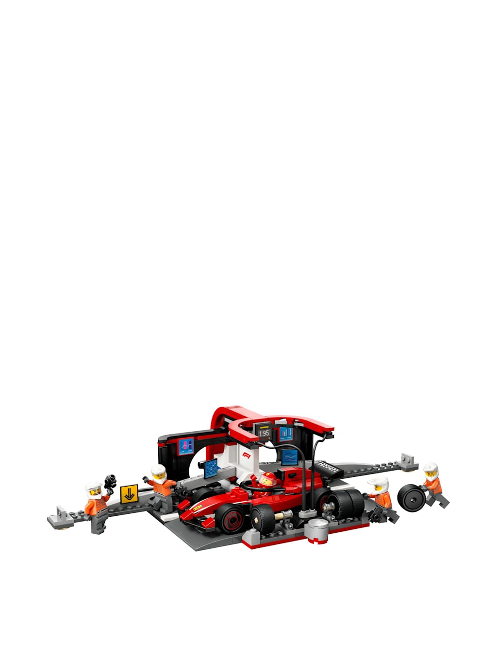 LEGO® City F1 Pit Stop & Pit Crew with Ferrari Car 60443 (6+ Yrs) 5 of 6