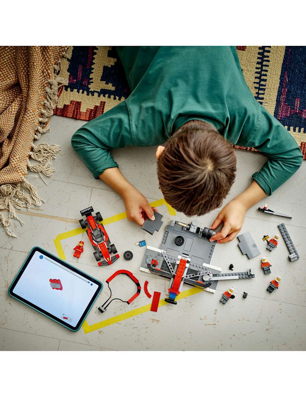 LEGO® City F1 Pit Stop & Pit Crew with Ferrari Car 60443 (6+ Yrs) 2 of 6