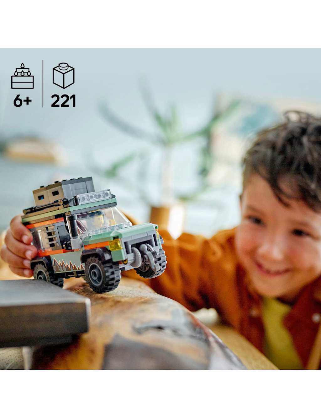 LEGO® City Off-Road 4x4 Mountain Truck Toy  60447 (6+ Yrs) 5 of 6