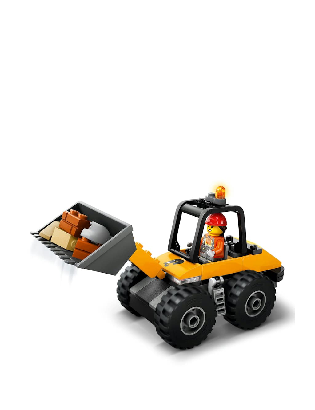 LEGO® City Yellow Construction Wheel Loader Set 60450 (4+ Yrs) 6 of 6