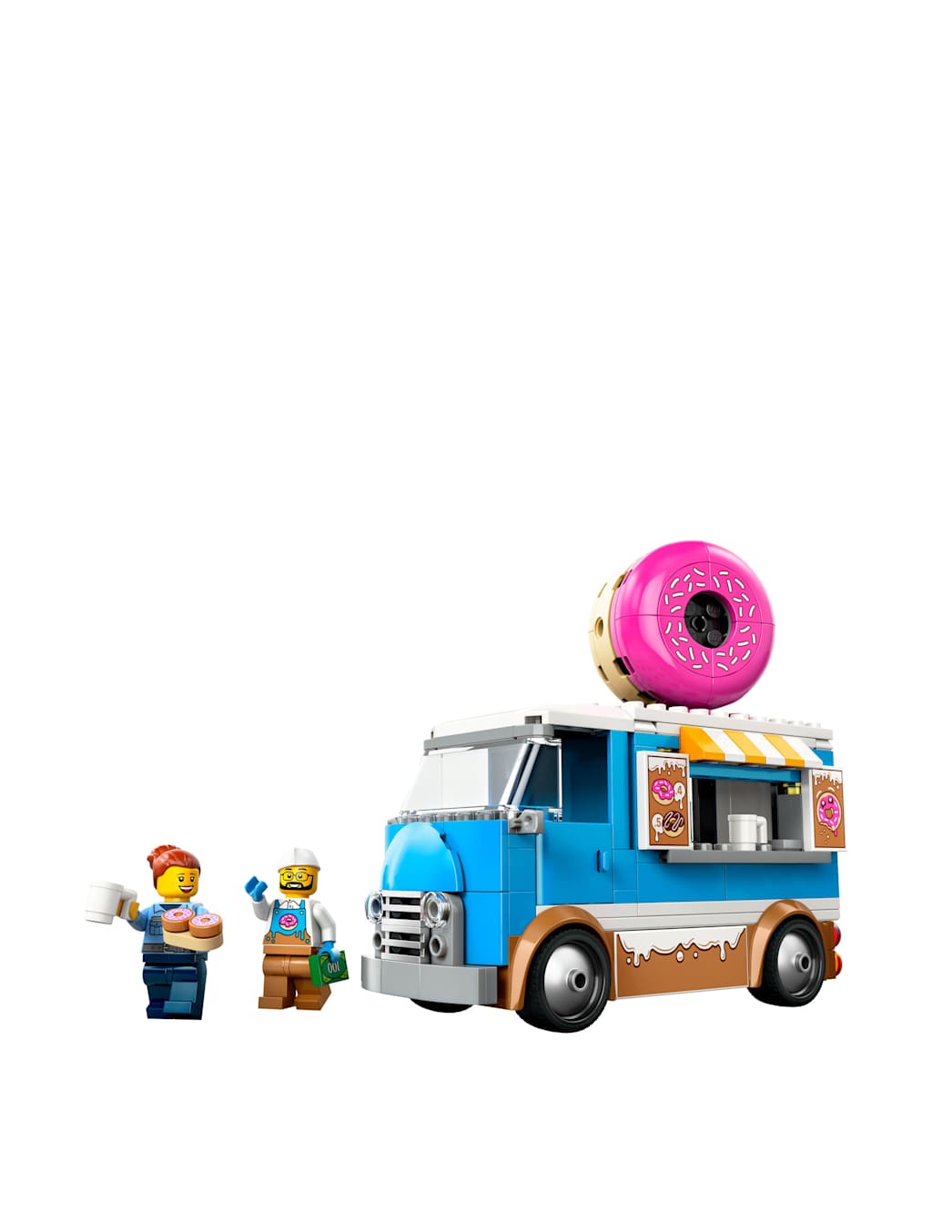 LEGO® City Doughnut Truck Set with Toy Food  60447 (5+ Yrs) 5 of 6