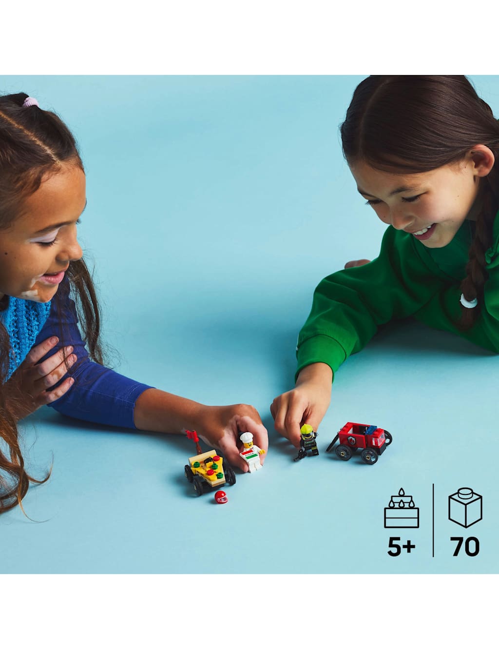 LEGO® City Pizza vs. Fire Truck Race Car Pack  60458 (5+ Yrs) 5 of 6