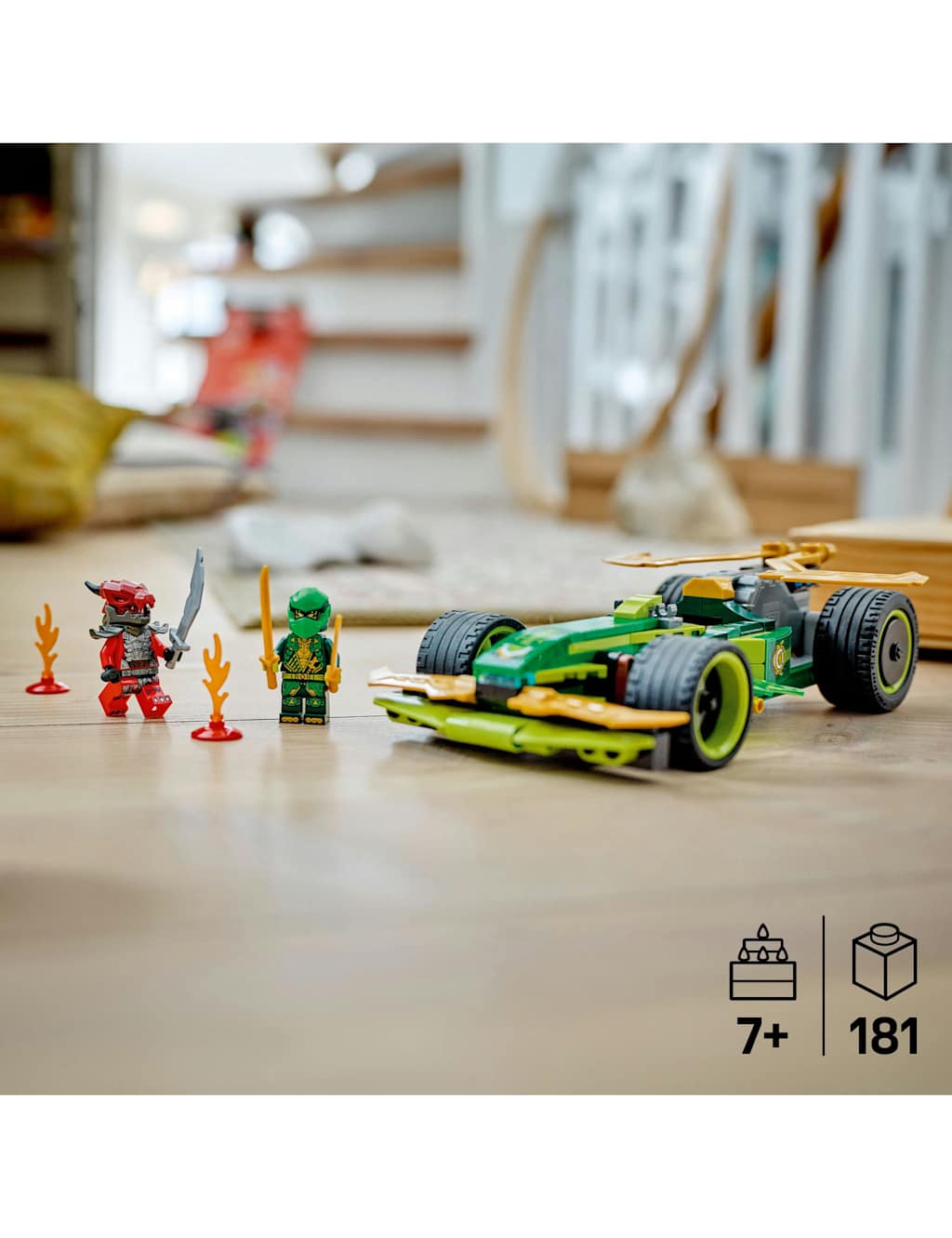 LEGO® NINJAGO Lloyd’s Pull-Back Race Car Toy 71828 (7+ Yrs) 6 of 6