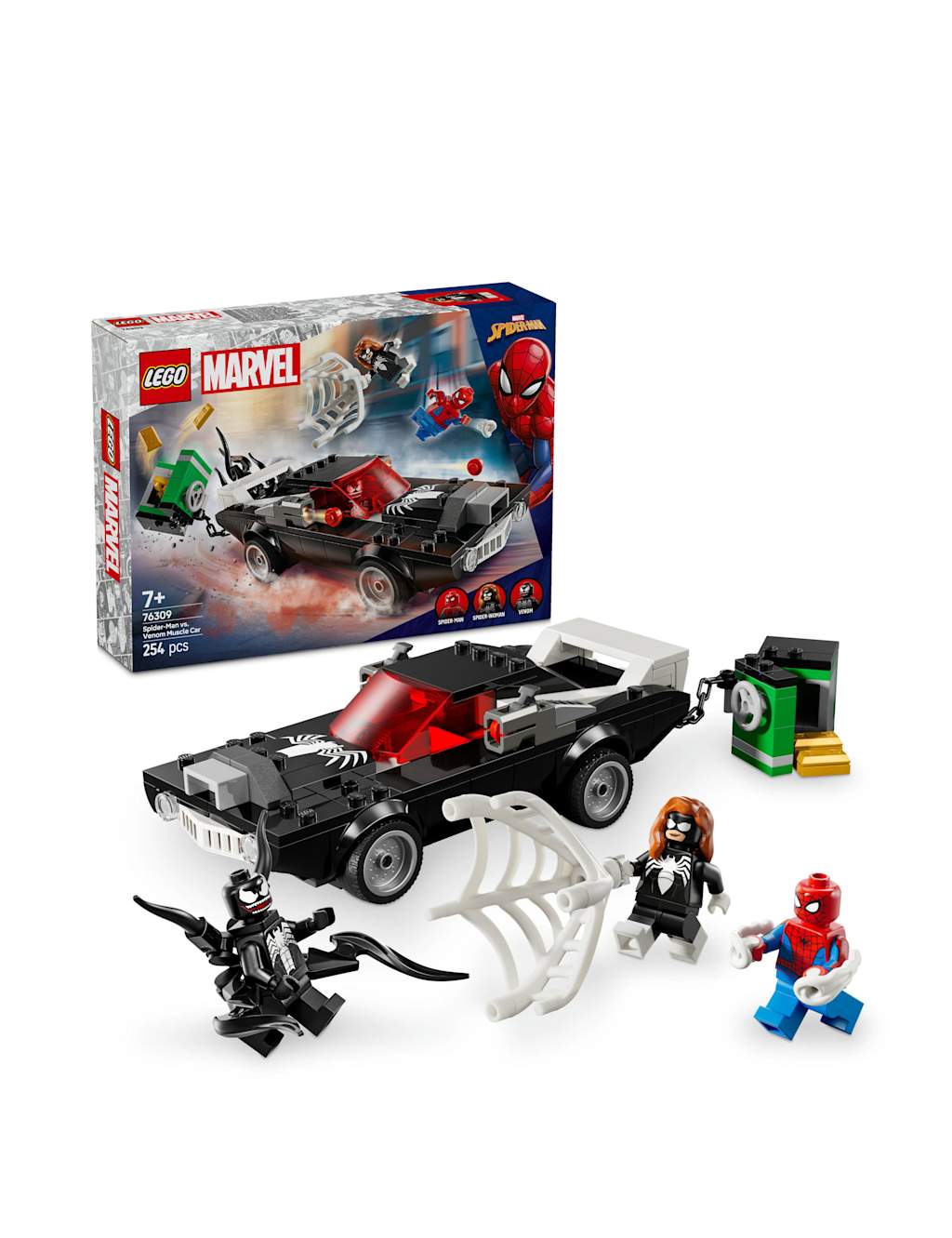 LEGO® Marvel Spider-Man vs. Venom Muscle Car 76309 (7+ Yrs) 1 of 6