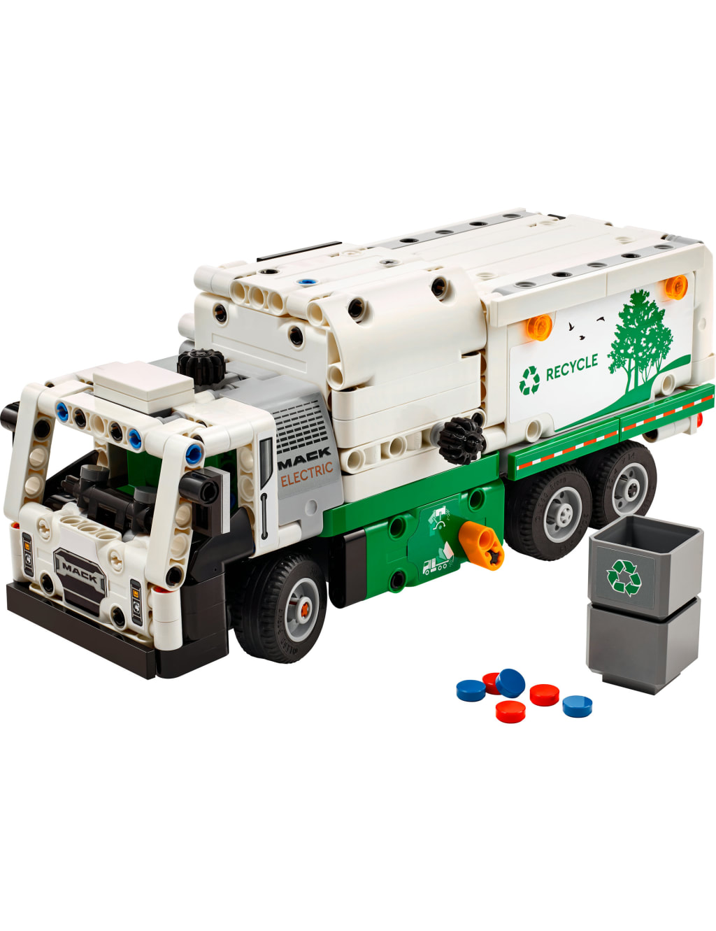 LEGO Technic Mack LR Electric Garbage Truck 42167 8 Yrs
