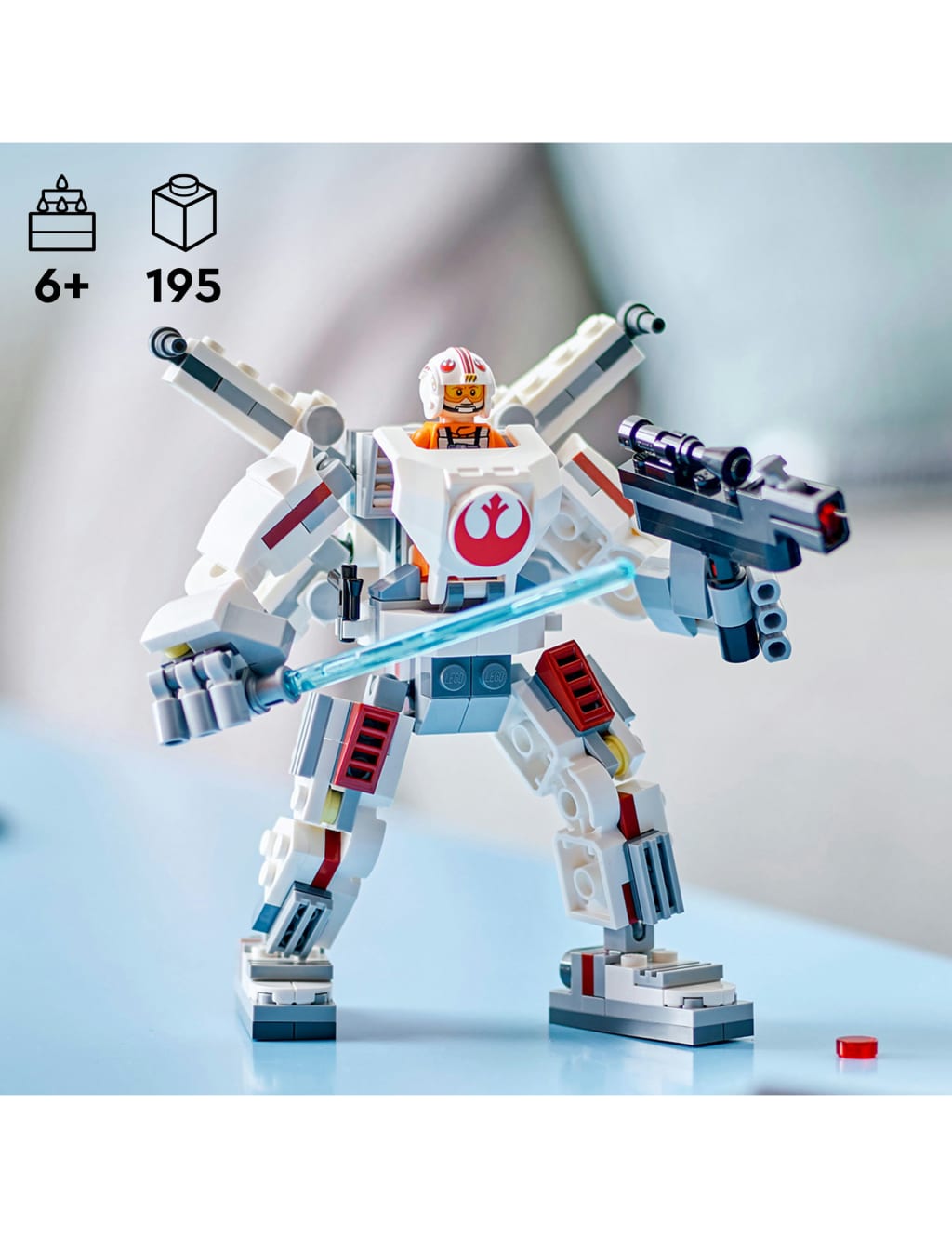 LEGO® Star Wars™ Luke Skywalker™ X-Wing™ Mech Set 75390 (6+ Yrs) 4 of 5