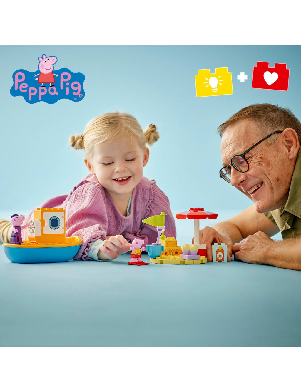 LEGO DUPLO Peppa Pig Boat Trip Playset 10432 2 Yrs Lego M S