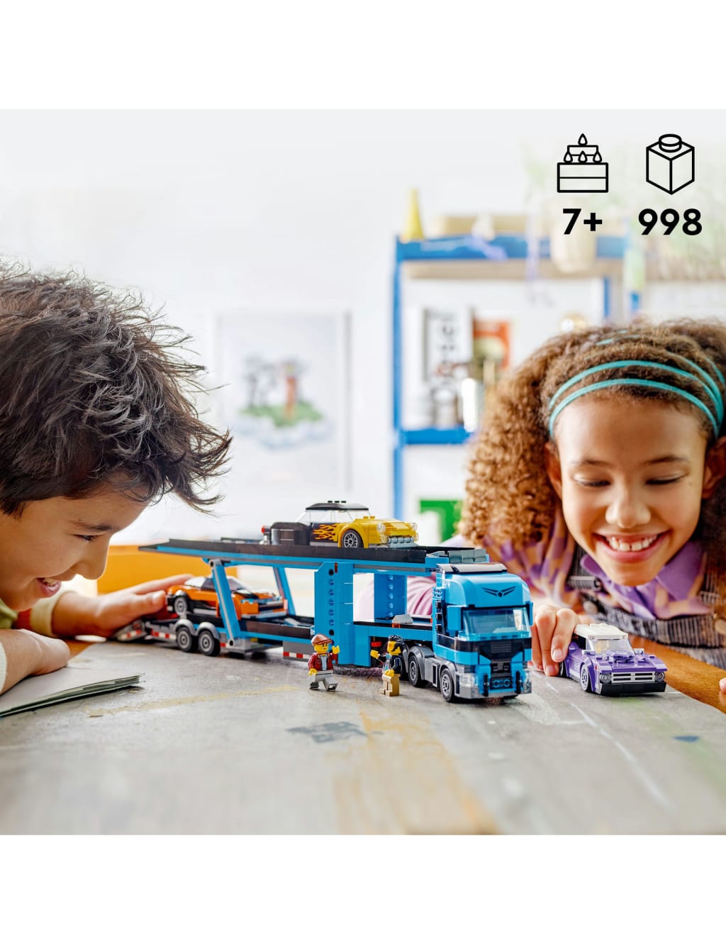 LEGO® City Car Transporter Truck with Sports Cars 60408 (7+ Yrs) 3 of 5