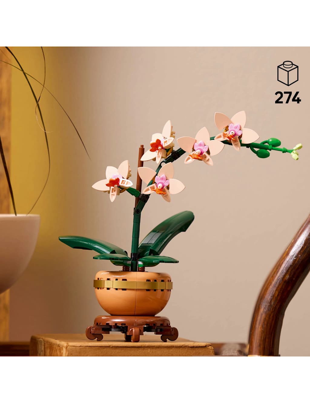 LEGO® Botanicals Mini Orchid Faux Plant Set 77053  (18+ Yrs) 5 of 6